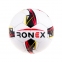 М'яч футбольний DXN Ronex(JM), білий/червоний. 