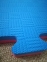  AntiSlide EVA (Доянг, татамі) синій/червоний  Taekwon-do premium  0