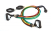 Эспандер Power Bands многофункциональный 5 жгутов FI-5955 (5 жг. с различ. жестк. силикон, l-120см) 1